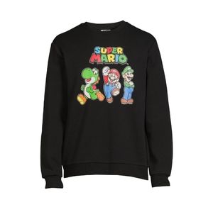 Nintendo Super Mario • Men's 2XL • Graphic Crewneck Sweatshirt